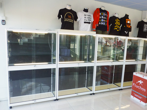 cristaleria estantarias de cristal en irún